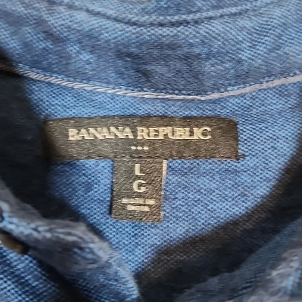 BANANA repúblic polo shirt size L
